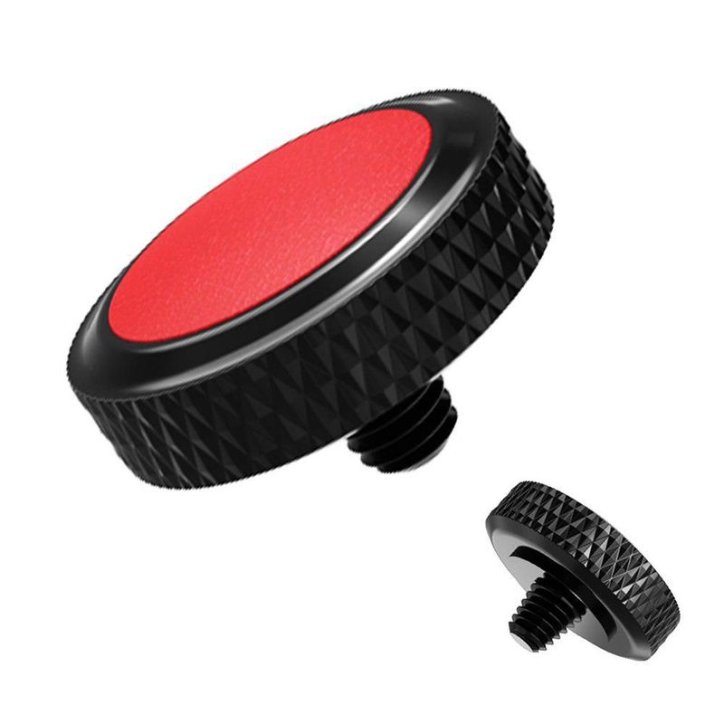 Botón de disparo JJC para Fuji Leica Nikon Sony – rojo y cobre