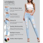 Jeans Hybrid & Company P45945SK Lavado Claro M 72 cm