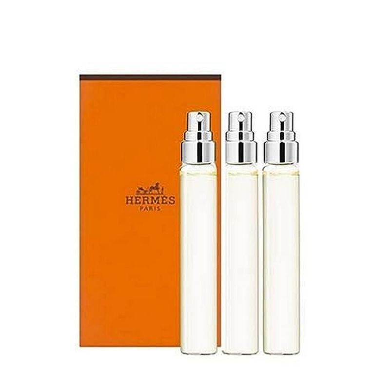Agua de Tocador Hermès 3×10 ml Recargable Unisex