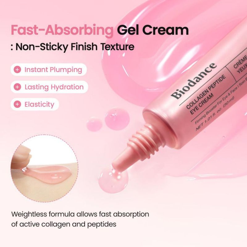 Crema para el contorno de ojos BIODANCE 30 ml con colágeno y péptidos antienvejecimiento