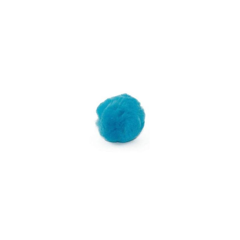 Pompones Art Cove 13 cm Turquesa - 100 unidades