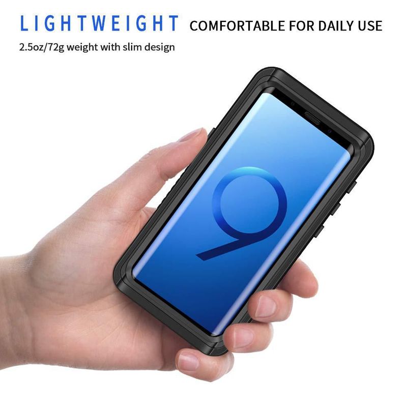 Funda Lanhiem para Samsung Galaxy S9 IP68 Impermeable y Resistente a Golpes