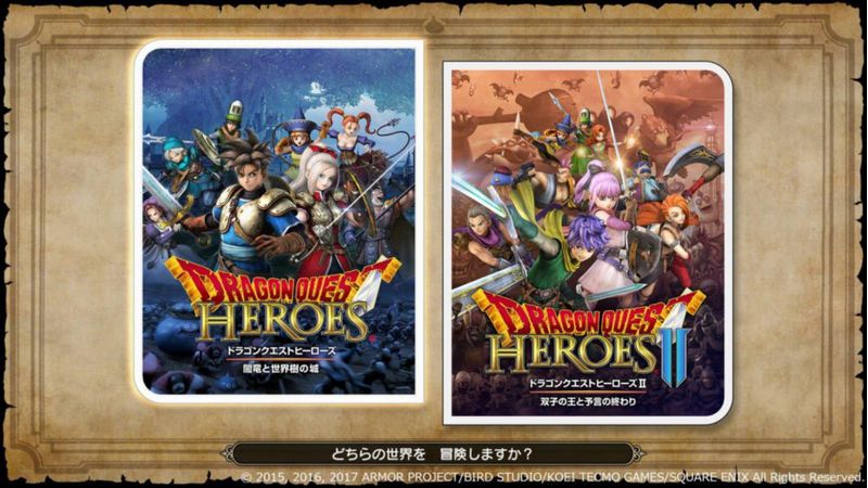 Videojuego Square Enix Dragon Quest Heroes I y II para Nintendo Switch