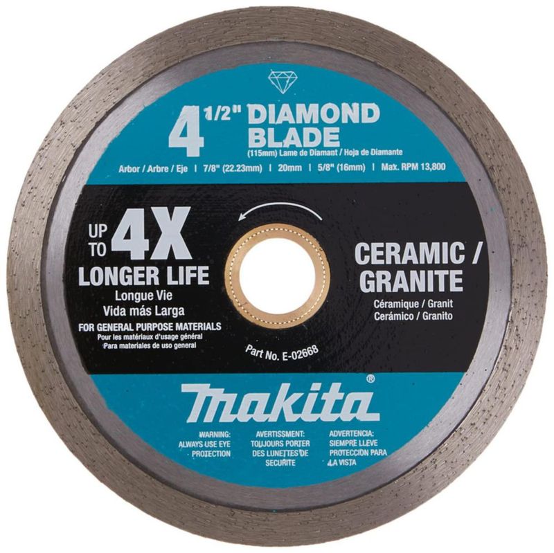 Cuchilla de Diamante Makita 115 mm Borde Continuo