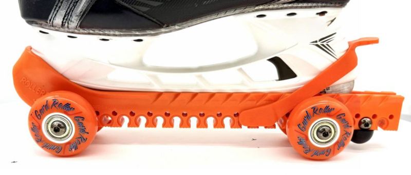 Protector de Patín Rollergard Naranja Neón