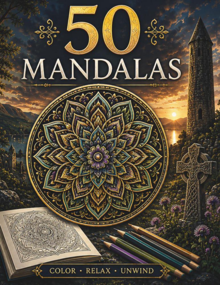 Mandalas Majosta – 50 Mandalas (Libros de Mandala)