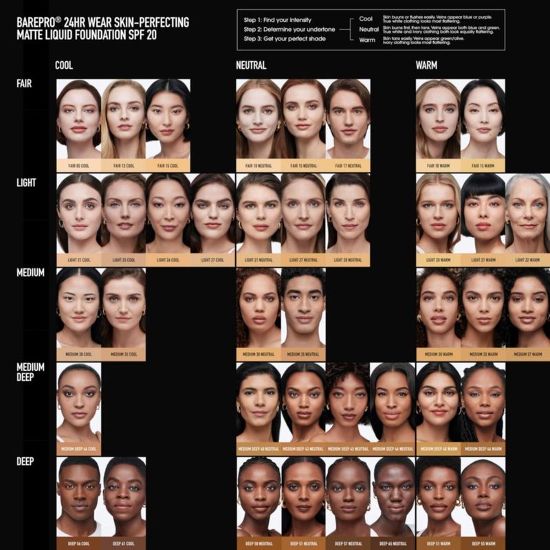 Base de maquillaje BareMinerals Barepro 24 HR Wear SPF 20 30 ml