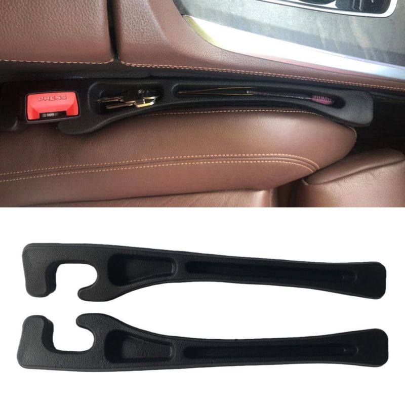 Relleno de Hueco para Asiento de Coche AxelNex Negro - Pack de 2 Organizadores