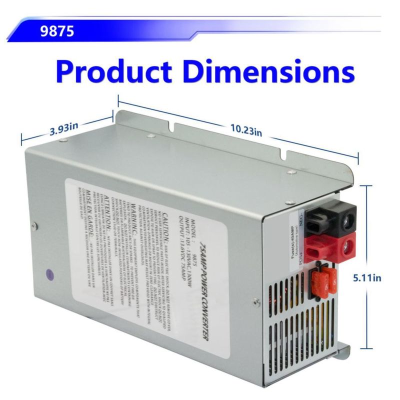 Convertidor de Potencia Genérico 75A 105-130VAC 60Hz