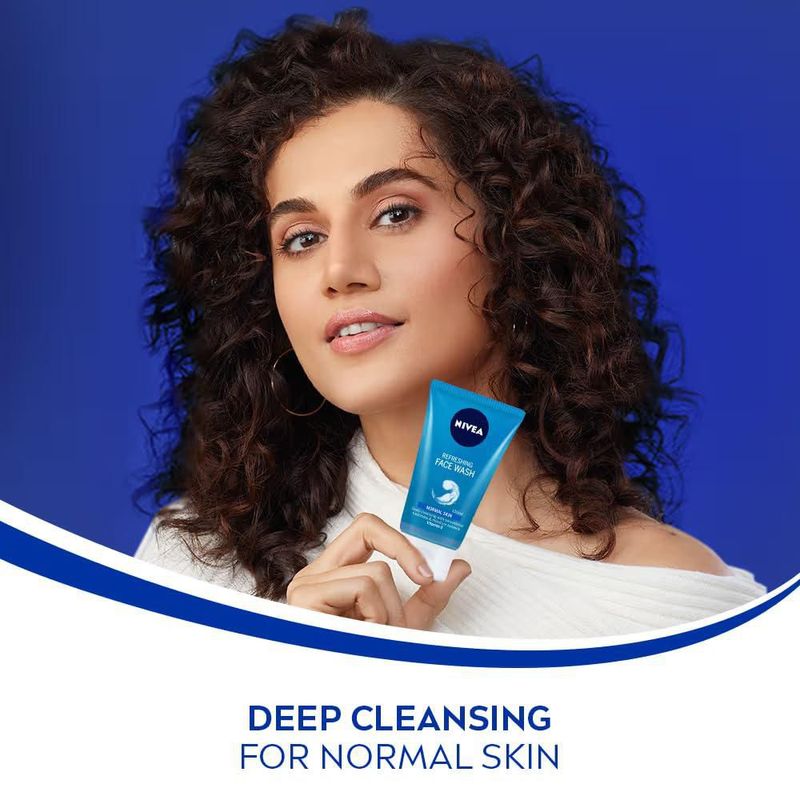 Jabón facial Nivea Refrescante para piel normal con vitamina E 150 ml