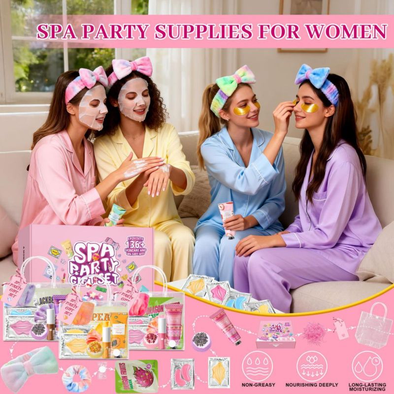 Set de regalo spa CHANGARLOAD de 136 piezas – Cuidado de la piel para mujer