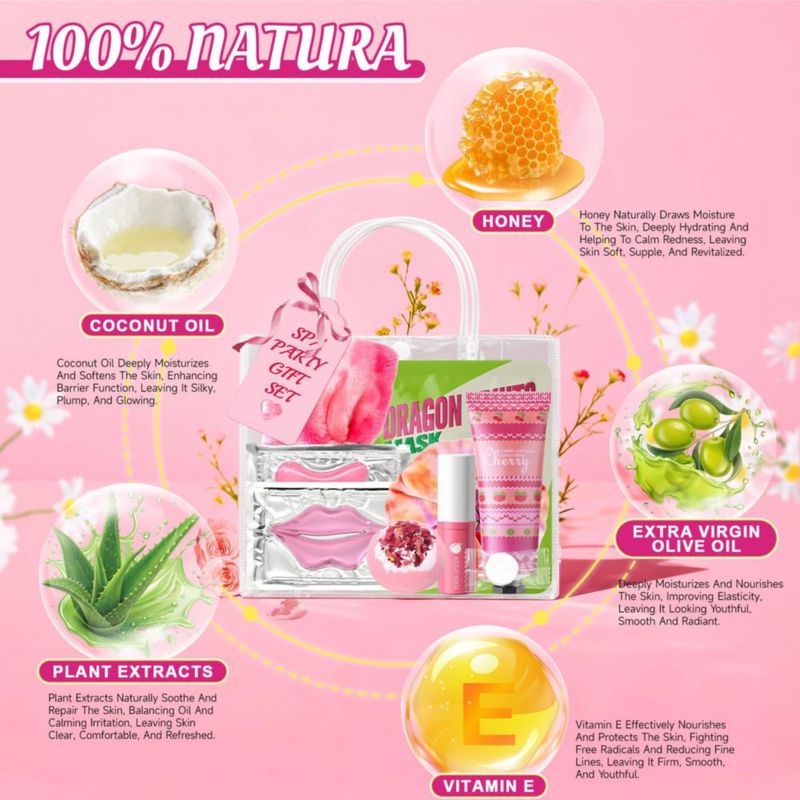Set de regalo spa CHANGARLOAD de 136 piezas – Cuidado de la piel para mujer