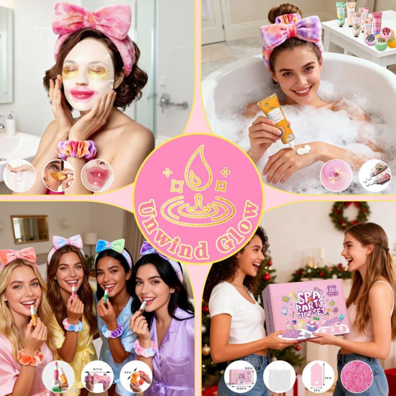 Set de regalo spa CHANGARLOAD de 136 piezas – Cuidado de la piel para mujer