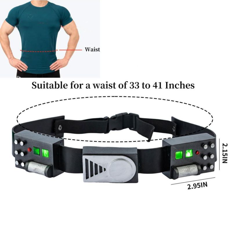 Cinturón Karc Han Solo/Vader 84-104 cm con funda DL‑44