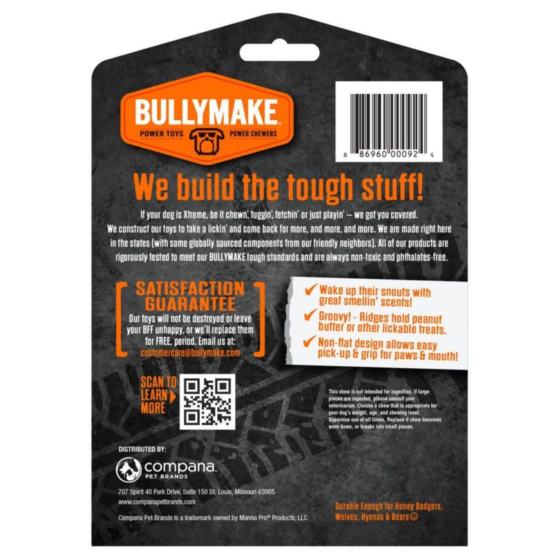 Juguete para Perro BULLYMAKE Steak de Nylon Resistente