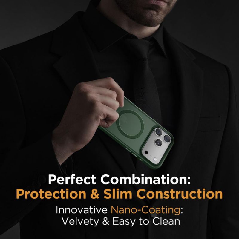 Funda Miracase iPhone 18 Pro Max Verde Oscuro
