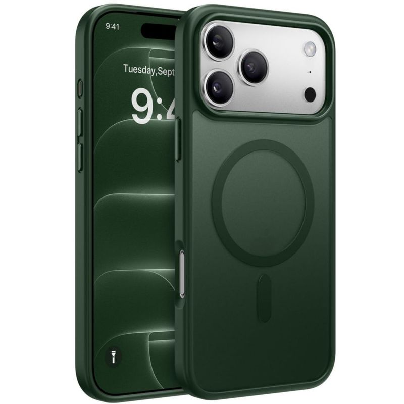 Funda Miracase iPhone 18 Pro Max Verde Oscuro