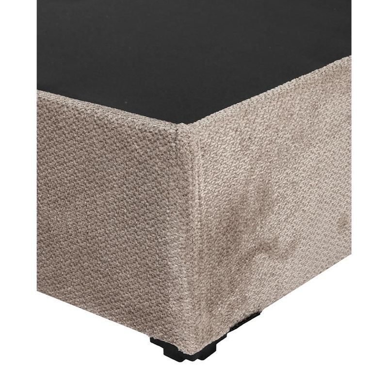 Base Cama Individual Dicasa Bart Mocca Greige CDZ