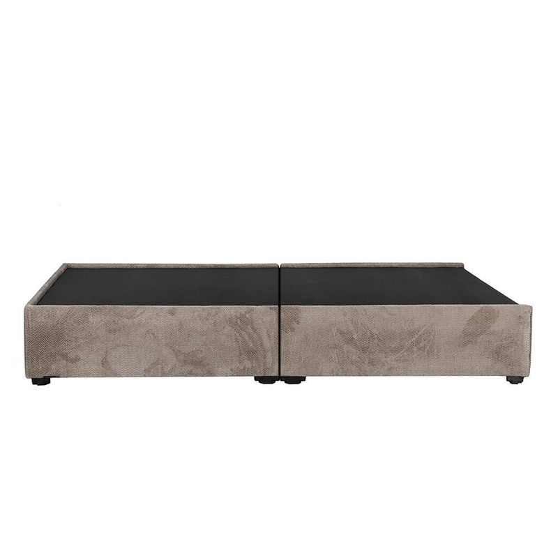 Base Cama King Size Dicasa Bart Mocca Greige CDZ