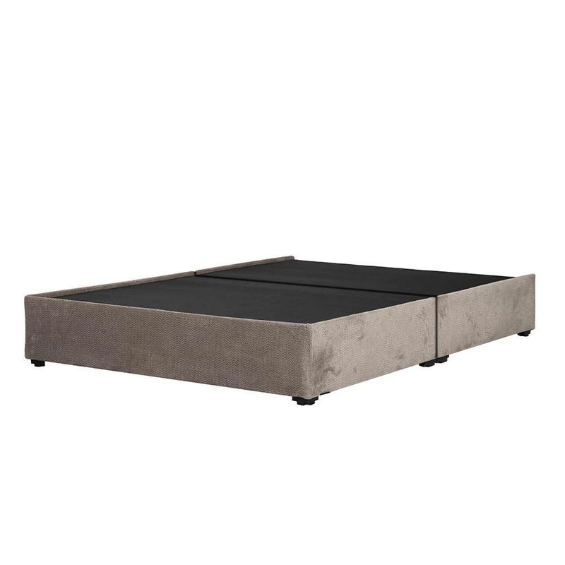 Base Cama King Size Dicasa Bart Mocca Greige CDZ