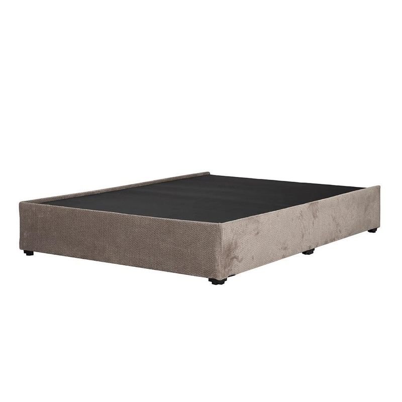 Base Cama Queen Size Dicasa Bart Mocca Greige CDZ