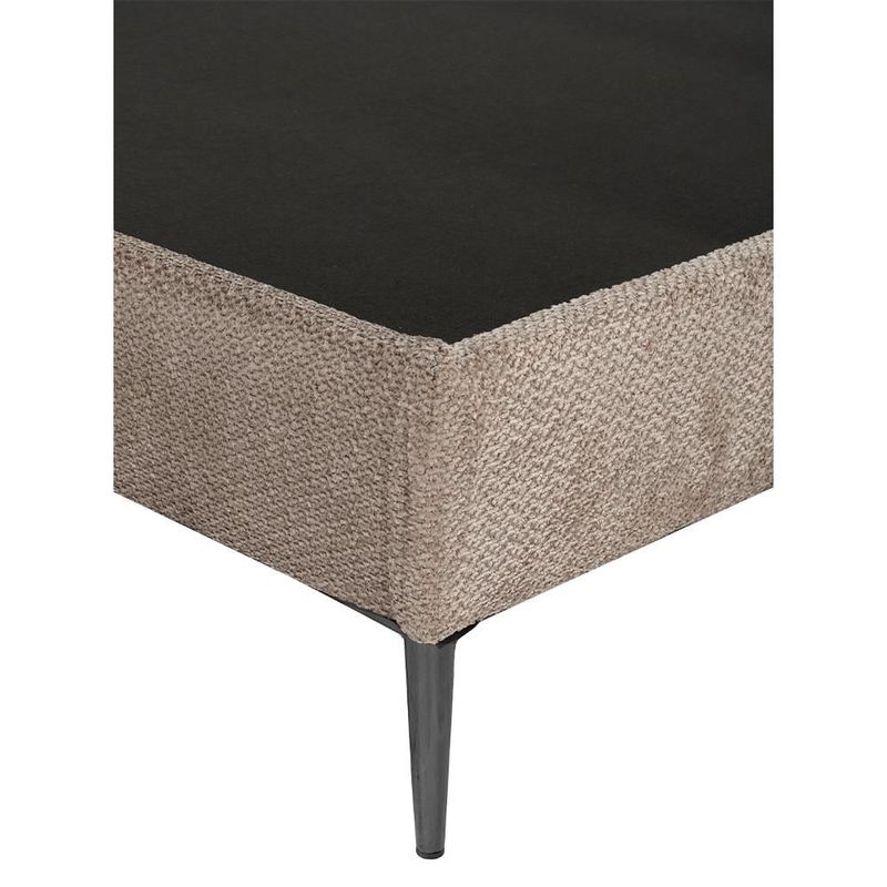 Base Cama Slim Bart Mocca Greige Queen Size  Dicasa CDZ