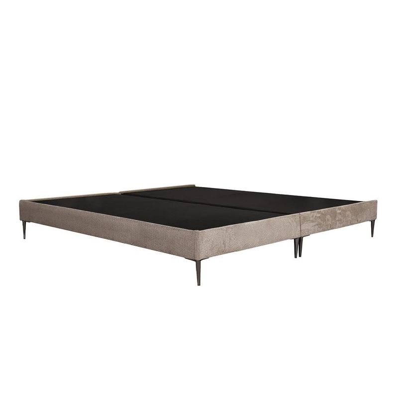 Base Cama Slim Bart Mocca Greige King Size  Dicasa CDZ