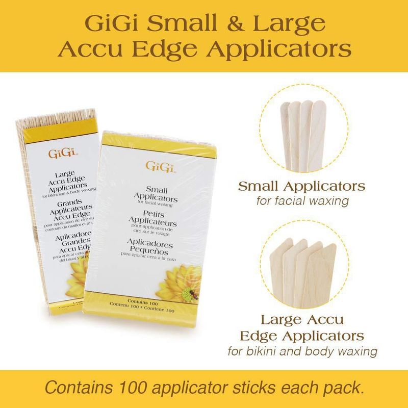 Barras de Cera GIGI Accu Edge 200 uds - Pequeñas y Grandes