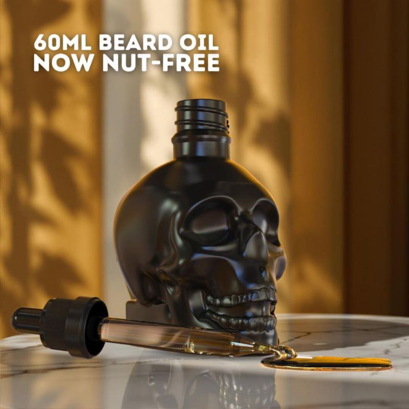 Aceite para barba Beard and Bones 60 ml sin frutos secos – Billion