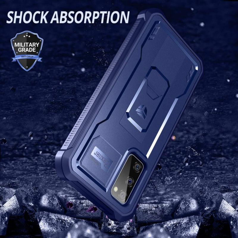 Funda Dexnor Galaxy S20 FE 6.5" Azul con Patilla Retráctil