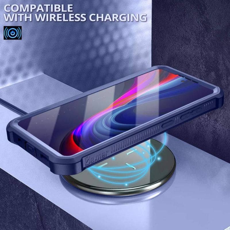 Funda Dexnor Galaxy S20 FE 6.5" Azul con Patilla Retráctil