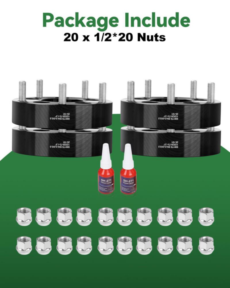 Adaptadores de Rueda EZISOE 5x45 a 5x55 38 cm 4 uds