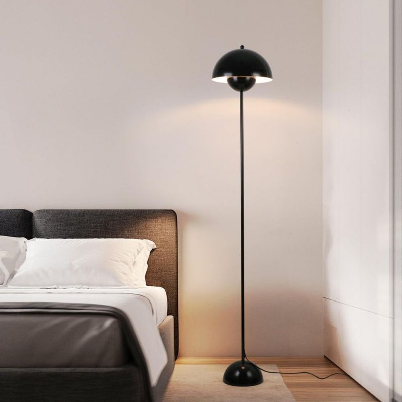 Lámpara de pie COSYLUX 164 cm negro brillante 110 V