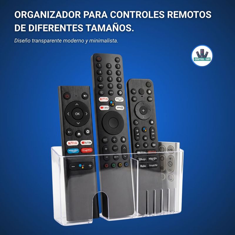 Base sin taladro compatible con controles remotos