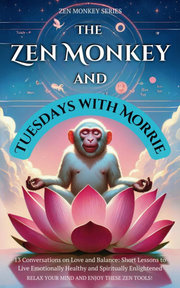 Libro Majosta: El mono zen y los martes con Morrie