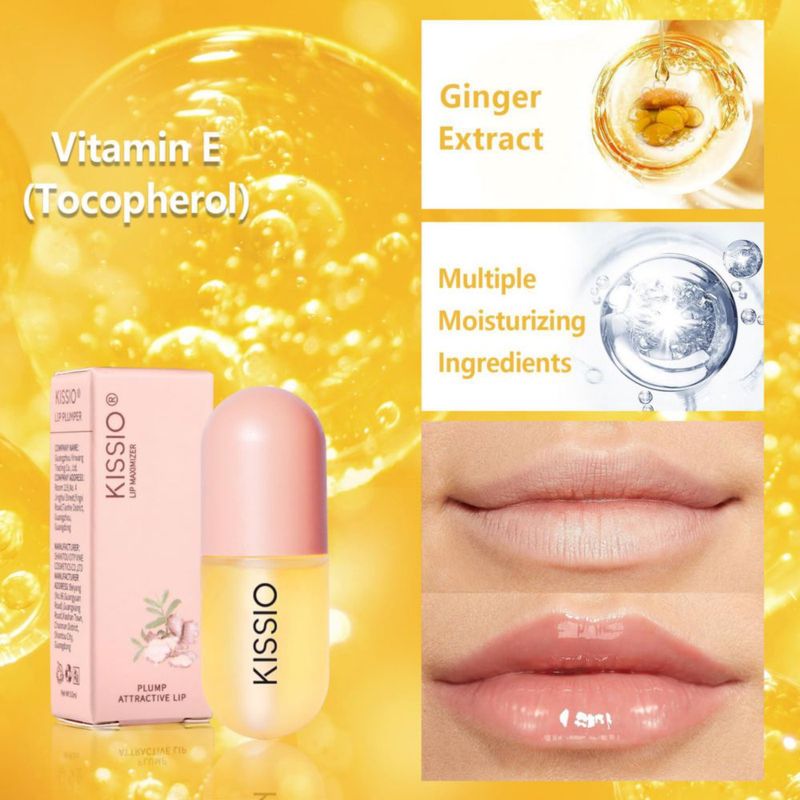 Voluminizador de Labios KISSIO Natural 55 ml Uso Diario