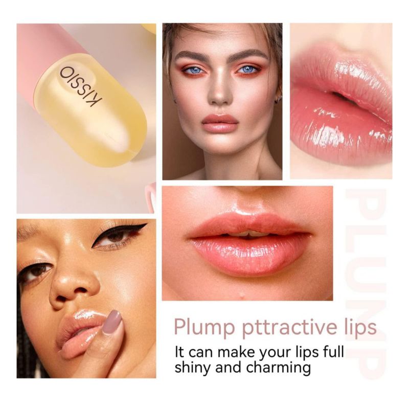 Voluminizador de Labios KISSIO Natural 55 ml Uso Diario