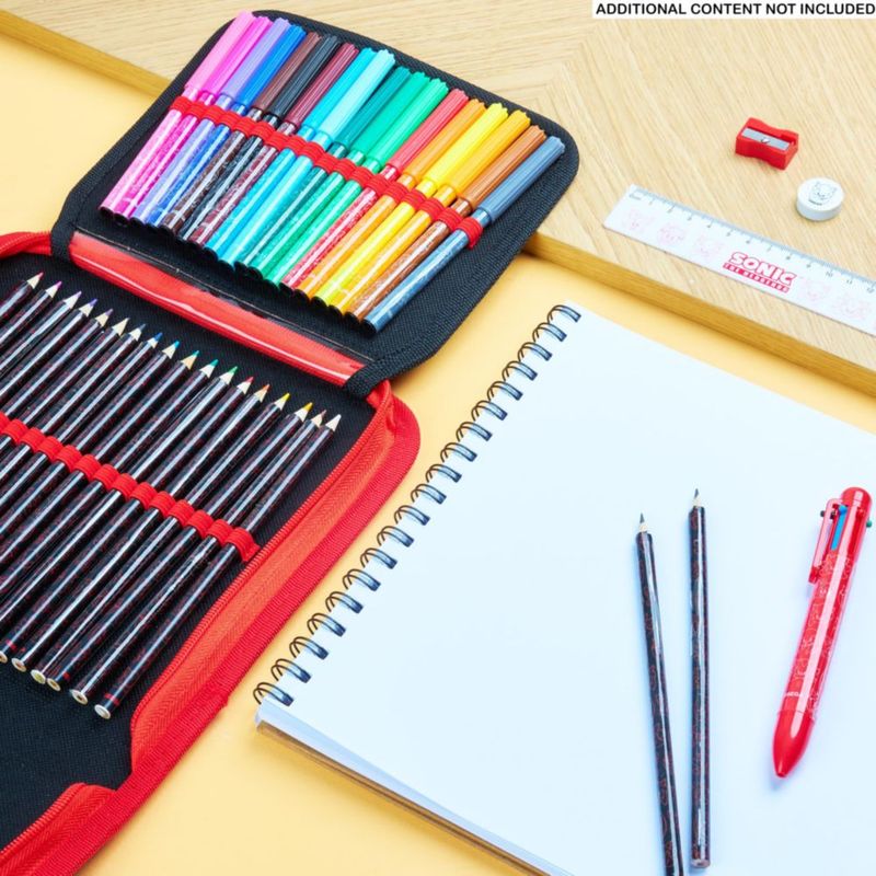 Estuche de lápices Get Trend Sonic the Hedgehog para niños