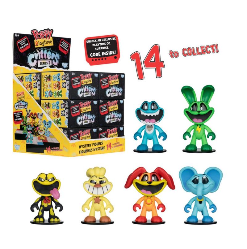 Figura de juguete McFarlane Toys 6 cm Smiling Critter pack de 3