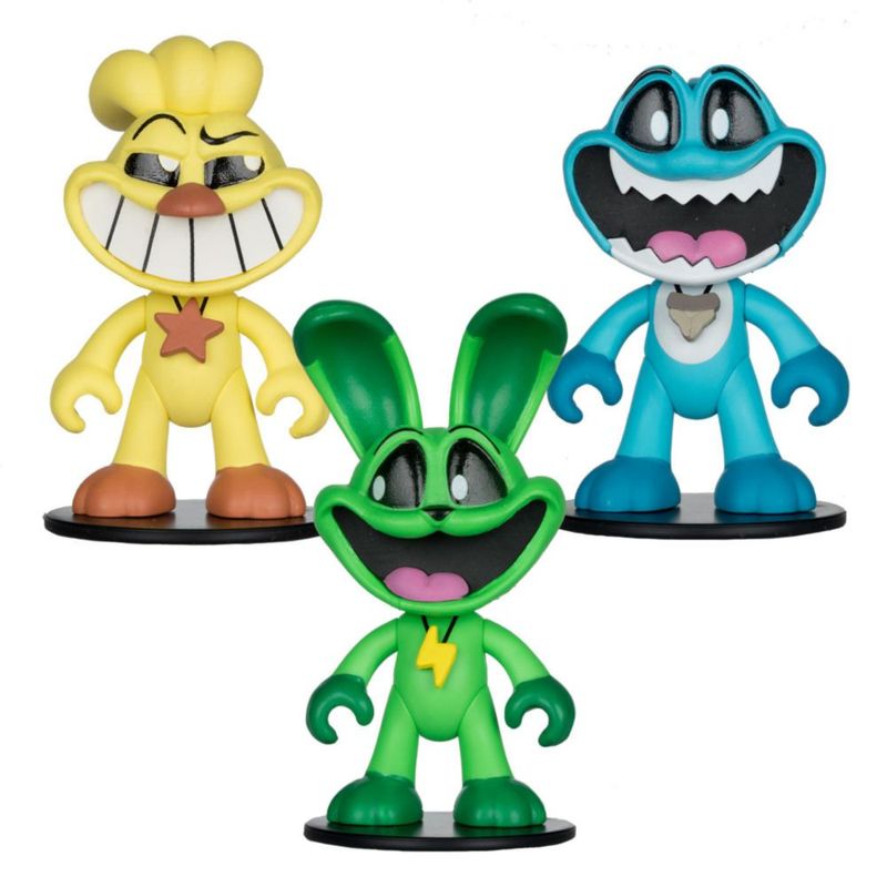 Figura de juguete McFarlane Toys 6 cm Smiling Critter pack de 3