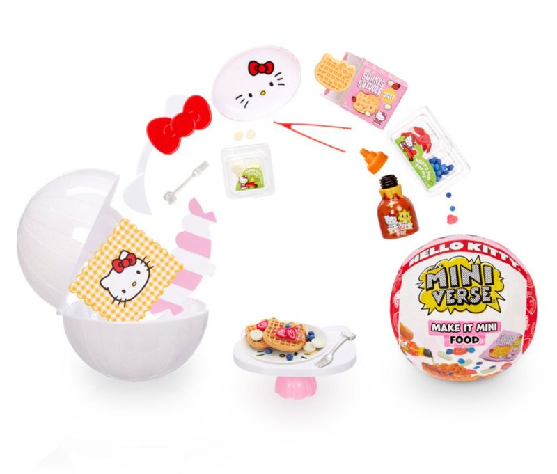 Mini-MGA de Food Make It Mini Hello Kitty Collectibles