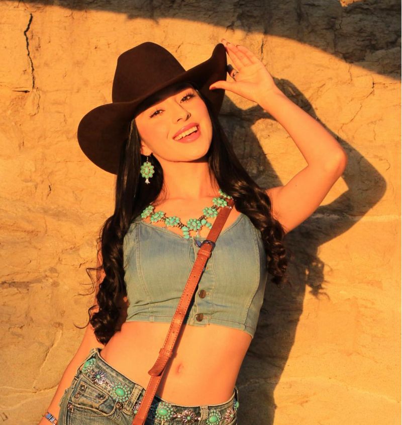 Conjunto de joyería estilo vaquero Montana West con turquesa