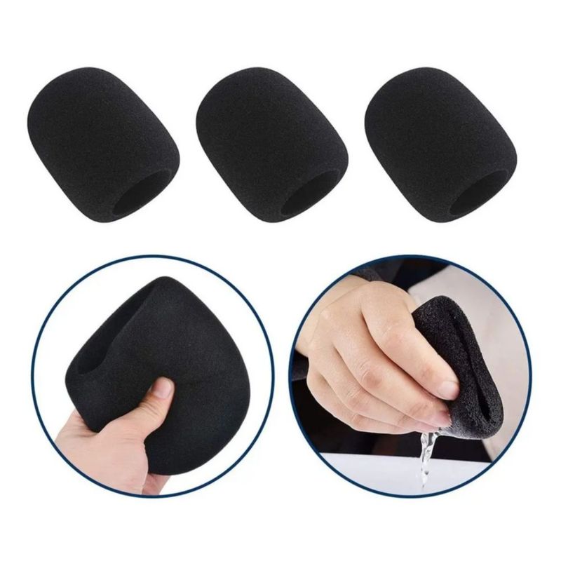 Funda Para Micrófono. 6 paquetes De Esponja Para Micrófono
