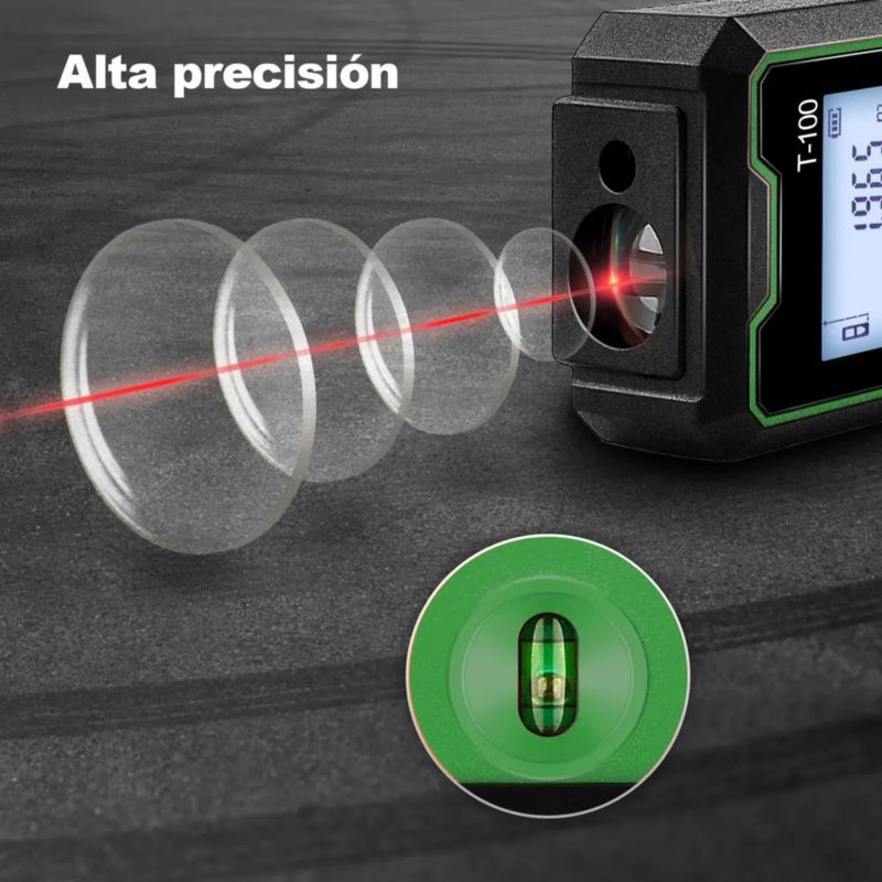 Telemetro Laser Distanciometer 100m De Medidor