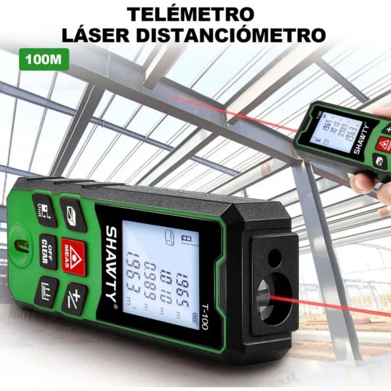 Telemetro Laser Distanciometer 100m De Medidor