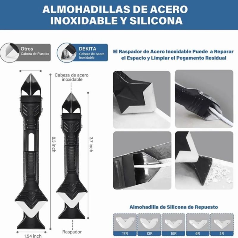Herramientas De Calafateo De Silicona Para Cocina,baño 35 PZS