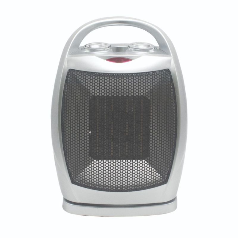 CALEFACTOR CERAMICO PORTATIL COLOR SILVER MARCA DACE