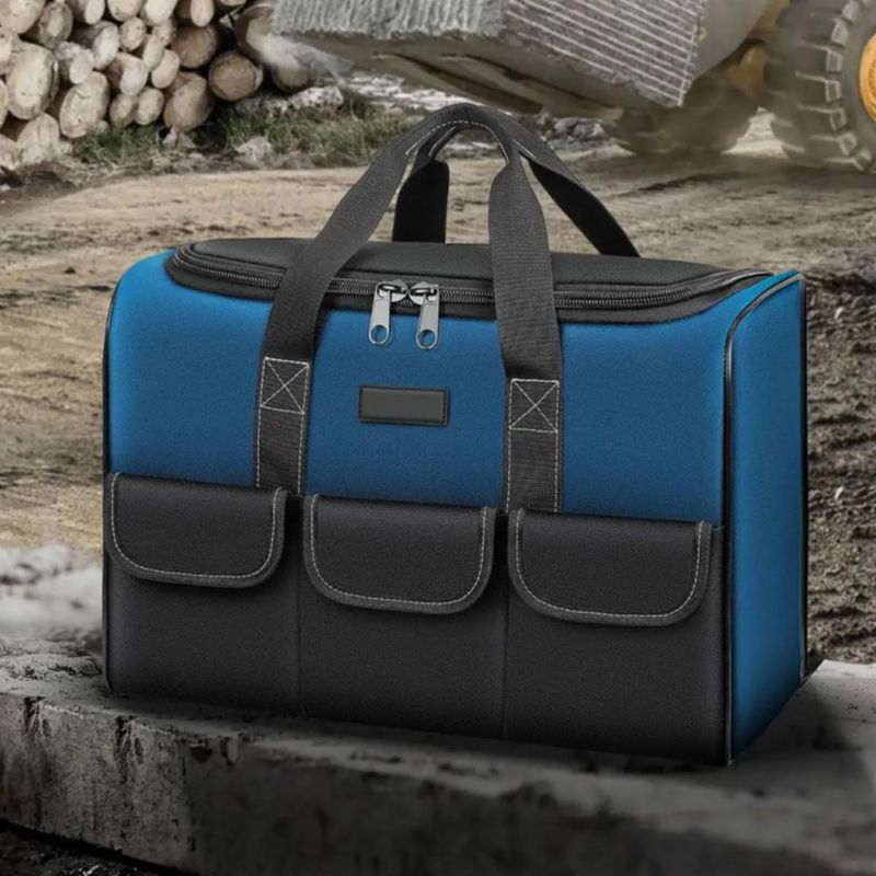 Maleta De Herramientas 20” Mochila Organizador Azul