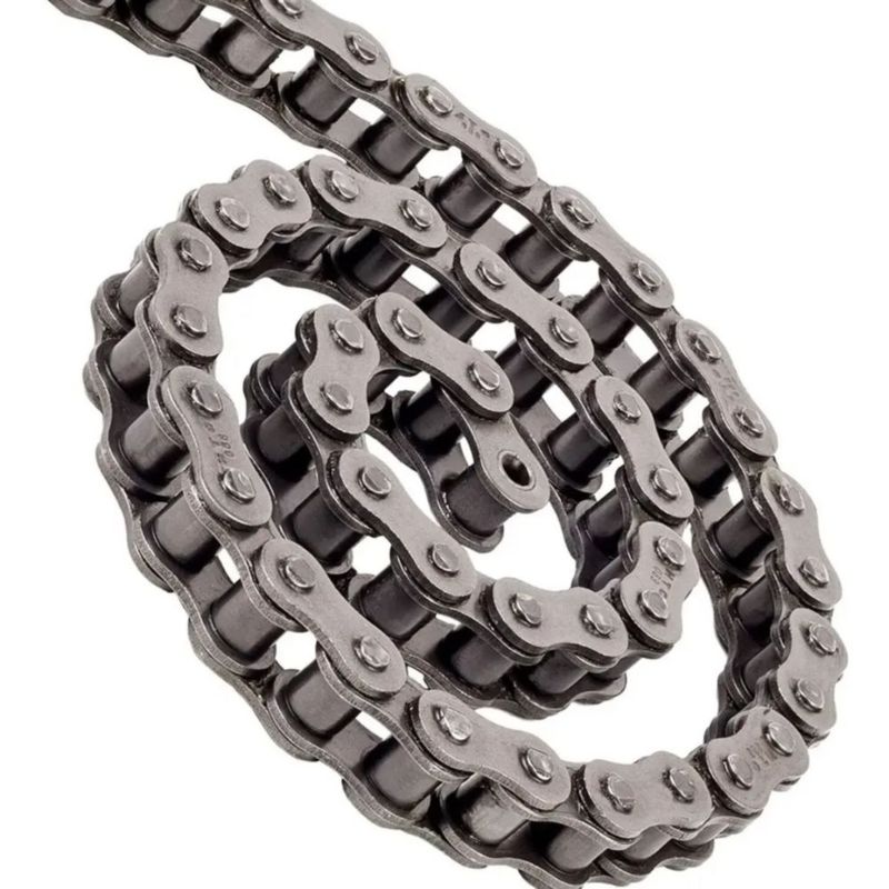 Cadena Industrial De Rodillos Paso 40-1r Remachada (3.05mts)