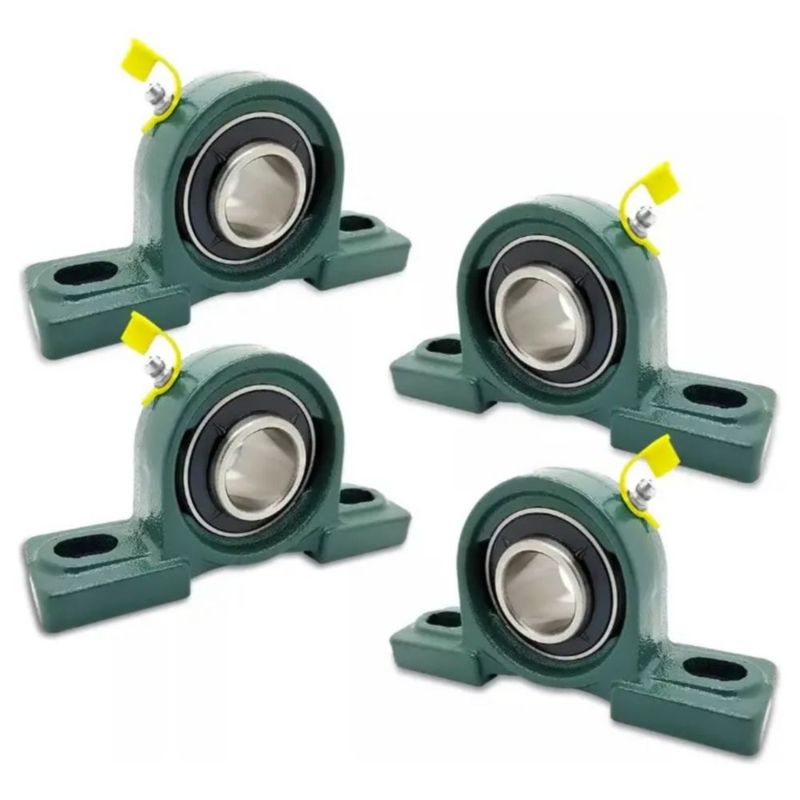 Chumacera De Piso 1 Pulgada Paquete 4 Pzas